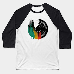 Vinyl Record Baseball T-Shirt